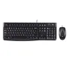 Logitech MK120, Kabelgebunden, USB, QWERTY, Schwarz, Maus Produktbild-Vorschau 2