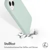 Accezz Liquid Silikoncase iPhone 14 / 13 - Sky Blue Produktbild-Vorschau 3