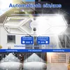 104LEDs Solarleuchten mit Bewegungsmelder Garten Produktbild-Vorschau 2