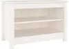 vidaXL Lavice na boty bílá 70x38x45,5 cm Borovicový masiv Náhled obrázku produktu 1
