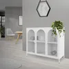 ML-Design Witryna 120x93x40cm Biała witryna z 4 Podgląd zdjęcia produktu 8