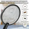 Elektrická plácačka na mouchy a hubič hmyzu s napětím 4000 Náhled obrázku produktu 6