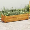 vidaXL Tuinverhoger, acaciahout, 100x30x25 cm Productafbeelding-voorbeeld 1