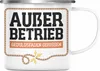 Trendation - Lustige Emaille Tasse Büro Arbeit Kollegin Produktbild-Vorschau 1