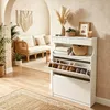 Schuhschrank Schuhkipper Schmal, Weiß, 80B cm | Produktbild-Vorschau 7