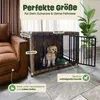 Hundebox Transportbox Design zooprinz Max | Kunststoffboden Produktbild-Vorschau 4