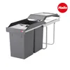 Hailo Collecteur de déchets 3650102 TA Swing A Tandem 2x 15 Voir les images du produit 2
