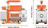 SucceBuy pompa per vuoto con manometro, 3,5 CFM 99 L/min, Anteprima dell’immagine prodotto 8