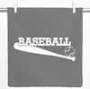 Huuraa Kissenbezug Baseball Baseballschläger 40x40cm Steel Produktbild-Vorschau 1