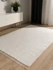 Tapis en matière recyclée Tom Blanc 60x100 cm Voir les images du produit 2