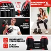 SPORTSCHMIEDE Verstellbare Hanteln 3in1 Hanteln Set Produktbild-Vorschau 6