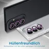 Kamera Linsenschutz Glas Set mit Schmucksteinen für Samsung Produktbild-Vorschau 7