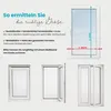 Estika Roleta bez vŕtania - 40 x 150 cm - Biela - Náhľad obrázku produktu 7