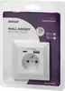 The product is a wall socket with USB charger, displayed in its retail packaging. Anteprima dell’immagine prodotto