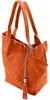 Große Beutel Wild Leder Tasche Shopper Henkel Schulter Produktbild-Vorschau 2