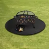 Silikon Feuerfeste Unterlage, Runde Grillmatte, Produktbild-Vorschau 6