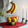 Vilde Metallkorb für Obst und Gemüse mit Haken für Bananen Produktbild-Vorschau 2