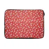 MuchoWow® Laptop Hülle 14 ZollEin rotes und weißes Produktbild-Vorschau 1