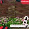 KOTARBAU® Staccionata in Legno per Giardino Recinzione in Anteprima dell’immagine prodotto 4