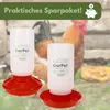 Futterautomat Hühner und Hühnertränke im Set Futterspender Produktbild-Vorschau 8