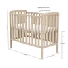 Baby-Delux Babybett Beistellbett Compact 100x50cm Produktbild-Vorschau 5