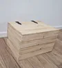 Dřevěná bedna s víkem 39x29x25 cm – úložný box dekorativní Náhled obrázku produktu 7