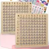 Montessori násobilka Dřevo 22x22 cm s 100 kartami a Náhled obrázku produktu 9