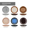 Earth zestaw 6 talerzyków do ciasta 6 osób 6 kolorów talerz Podgląd zdjęcia produktu 2