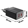 Echos 25W Dualport USB-C + USB-A Fast Charger | QC3.0, PD e Anteprima dell’immagine prodotto 11