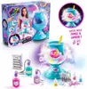 A product shot of a slime making kit with various components and packaging, along with a close-up of the main device in action. Náhled obrázku produktu