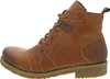 A side view of a brown leather boot. Produktbild-Vorschau