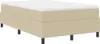 vidaXL Boxspringbett Hellgrau und Weiß 120 x 190 cm Produktbild-Vorschau 1