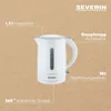 SEVERIN Bollitore WK 4325 bianco 1,7 l 2200 W Anteprima dell’immagine prodotto 7