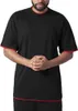 Urban Classics - CONTRAST Tall Tee schwarz / rot - XL Voir les images du produit 1