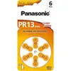 A retail package of Panasonic hearing aid batteries. Náhled obrázku produktu