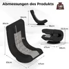 Fotel gamingowy COSTWAY z obrotem o 360°, 4-stopniową Podgląd zdjęcia produktu 3