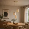 Pendelleuchte, Höhe 150cm, Ø 40cm, 3 x E27 Fassung, Produktbild-Vorschau 1
