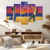 Bild auf Leinwand - Leinwandbild - 5 Teile - Symbol Liebe Produktbild-Vorschau 7