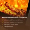 Glow Fire Elektrokamin 'Tarvos' | LED Standkamin in schwarz Produktbild-Vorschau 3