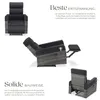 tectake® Aluminium Rattansessel Pacentro verstellbare Produktbild-Vorschau 3