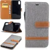Tasche für Apple iPhone X Jeans Cover Handy Schutz Hülle Produktbild-Vorschau 1