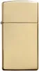 Zippo Slim, Flame, Piezo, Messing Produktbild-Vorschau 7