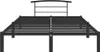 vidaXL Postelový rošt černý kov 120x200 cm Náhled obrázku produktu 2