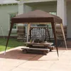Náhradná strecha Outsunny pre altánok 3x3 m, vodoodpudivá a Náhľad obrázku produktu 6