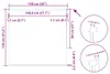 vidaXL zatemňovací roleta béžová 150x130 cm Šířka látky Náhled obrázku produktu 6