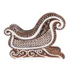 Clayre & Eef Weihnachtsdekorationsfigur Schlitten 20x12x15 Produktbild-Vorschau 2