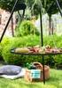 Grill na trójnogu 180 cm COOK KING z kołowrotkiem i rusztem Podgląd zdjęcia produktu 3