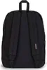 The back view of a black Jansport backpack. Náhľad obrázku produktu