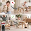 Selbstklebende Filzgleiter - Anti-Scratch Bodenschutz Filz Produktbild-Vorschau 7