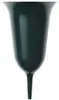 Trichter Grab-Vase mit Erdspieß frostsicher grün 25 cm Produktbild-Vorschau 2
